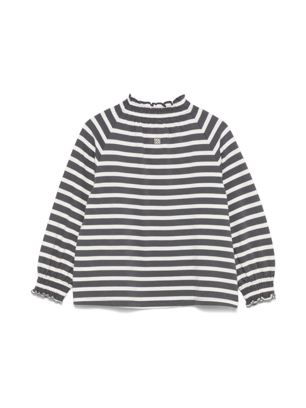 Douuod Kids striped top - Grey