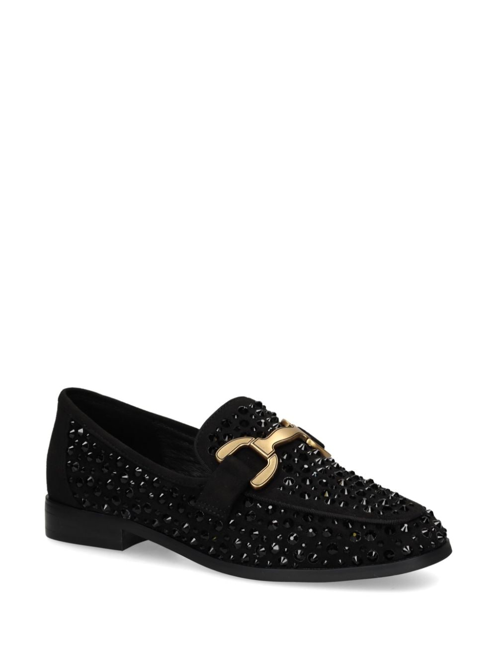 Shop Bibi Lou Vela Loafers In Black