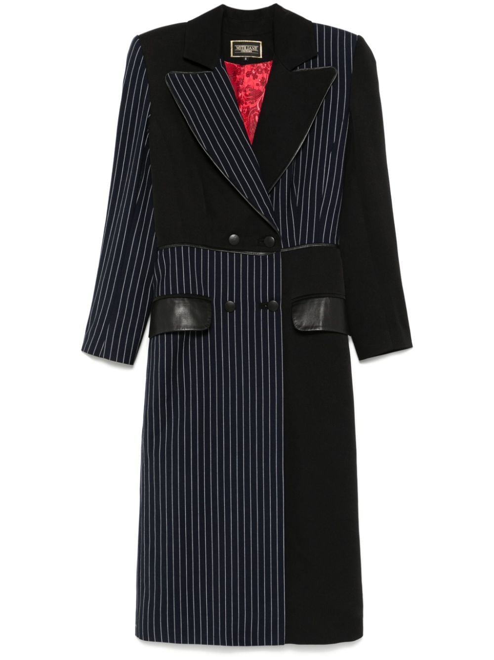 panelled coat