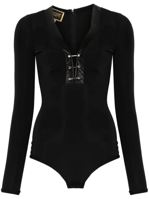 MITILIANE COUTURE piercing-detail bodysuit