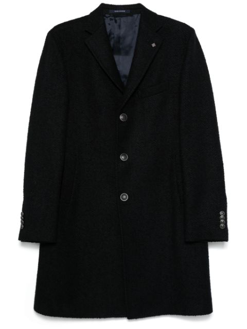 Tagliatore herringbone coat Men