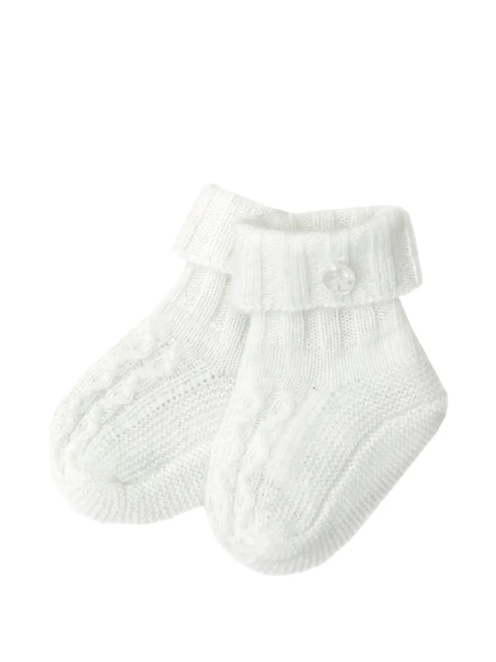 Tartine Et Chocolat cable-knit socks - Bianco