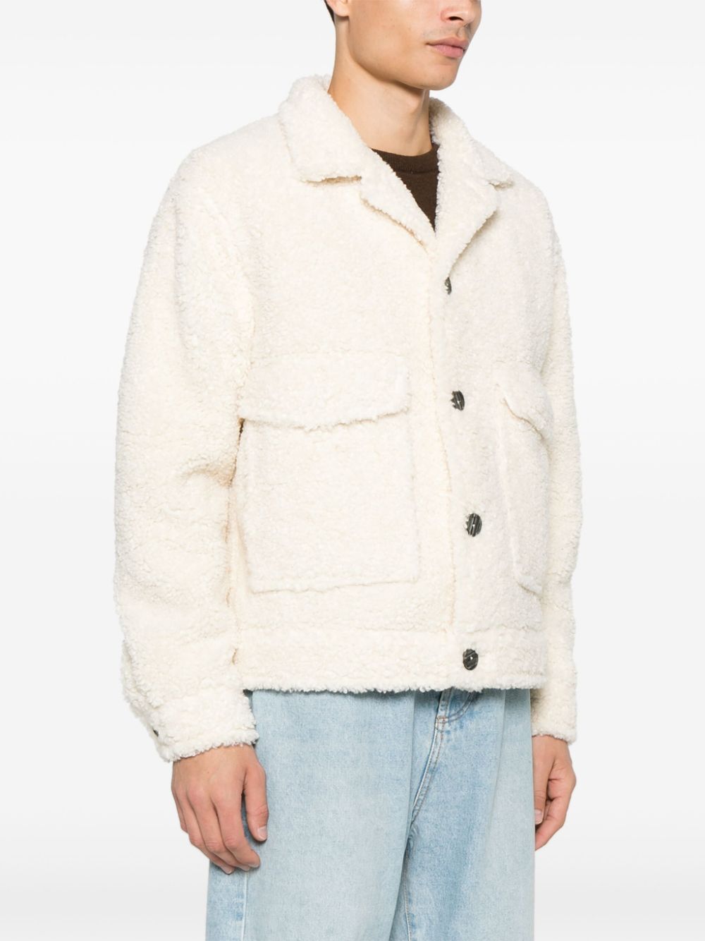 Tagliatore faux-shearling jacket Men