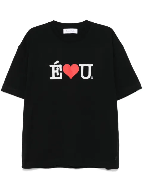 Études Studio slogan-print T-shirt