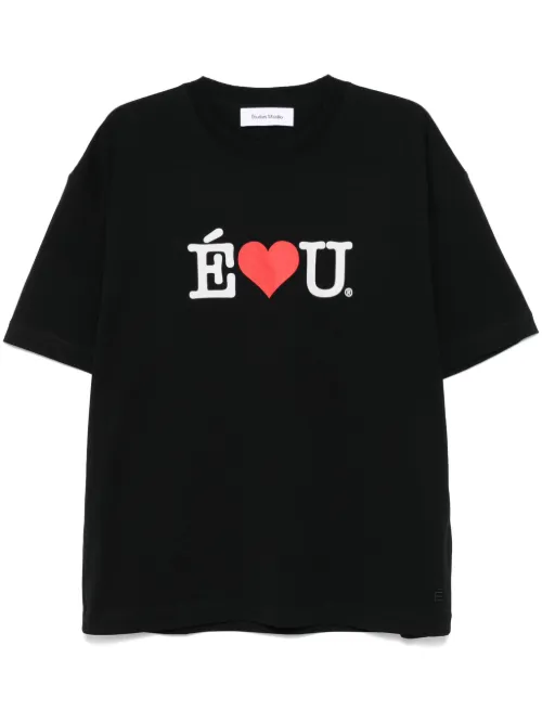 T-shirt à slogan imprimé - Études Studio - Modalova