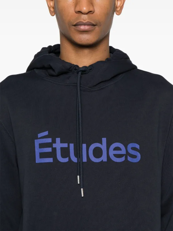 Études Studio ロゴ パーカー | ブルー | FARFETCH JP