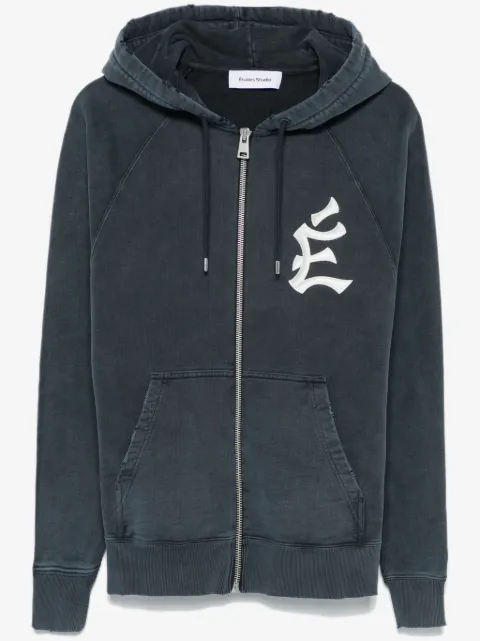 Études Studio logo-embroidered hoodie