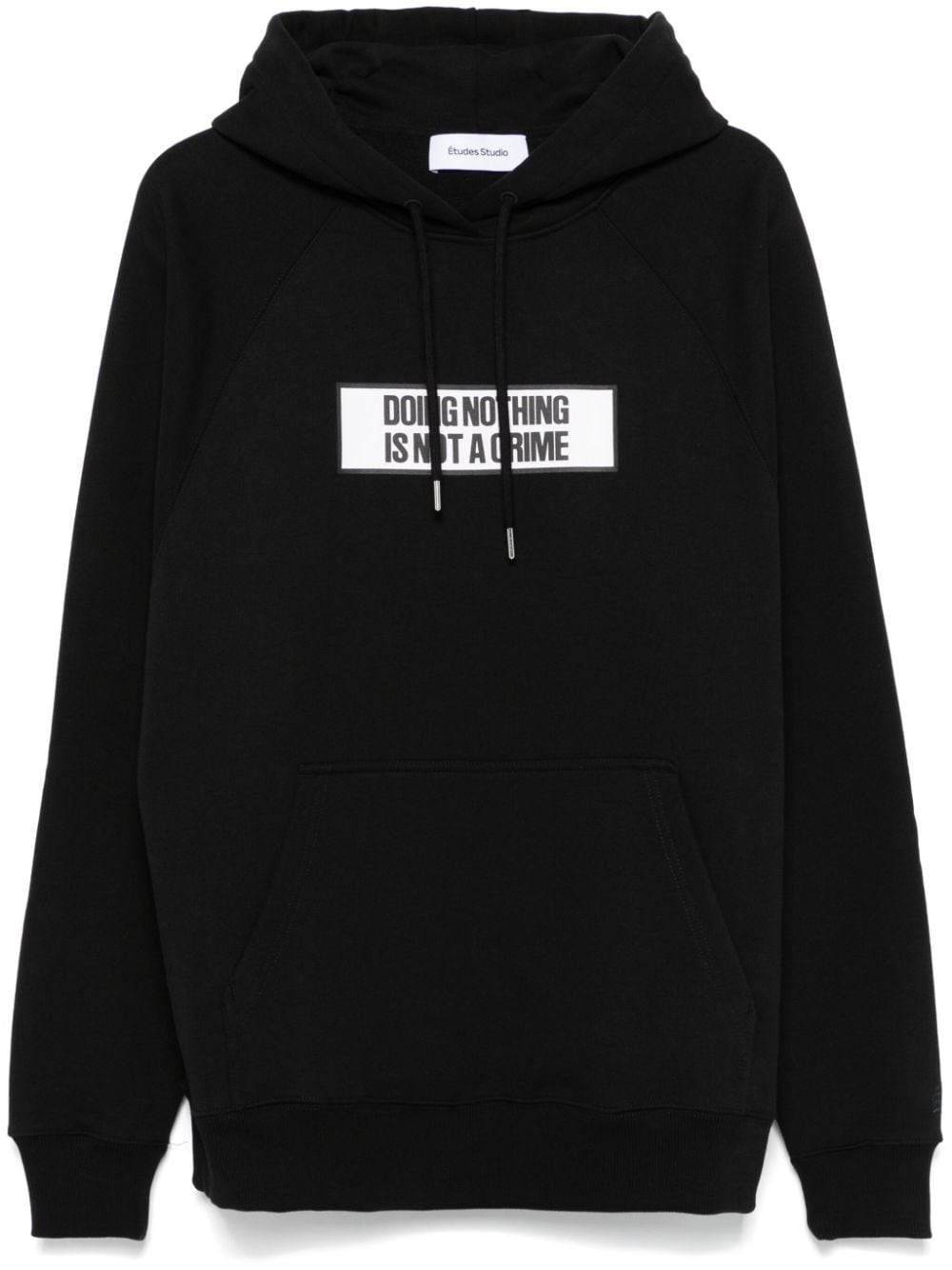 Etudes Not a Crime hoodie Zwart