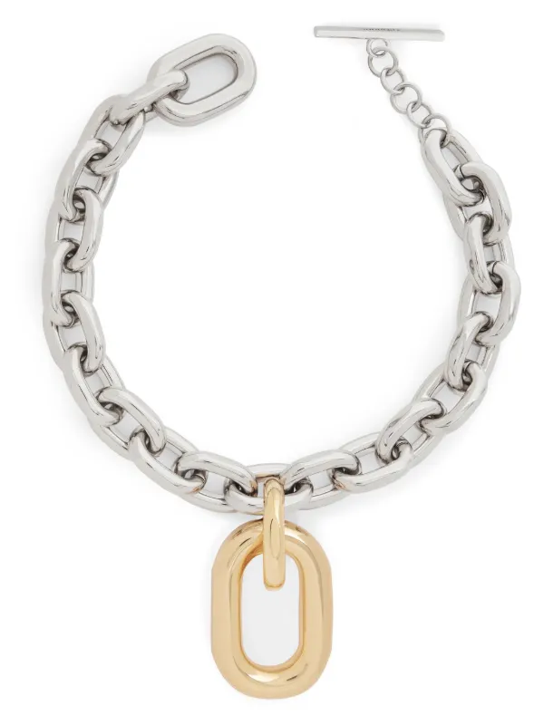 Rabanne XL Link Necklace | Silver | FARFETCH