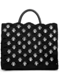 Rabanne woven tote bag - Black