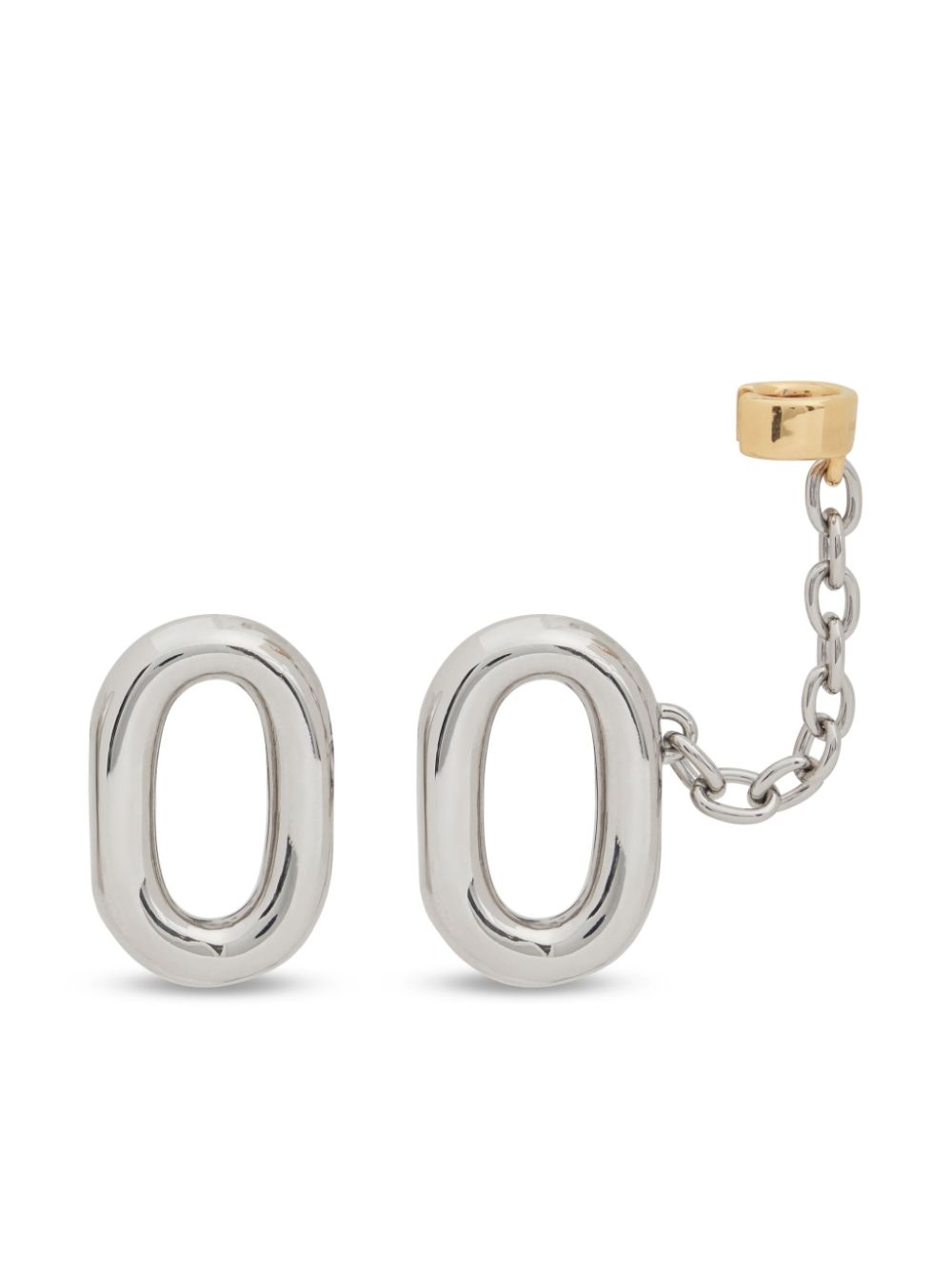 Rabanne XL Link earrings - Silver