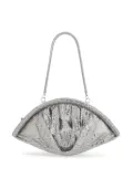 Rabanne mesh clutch bag - Silver