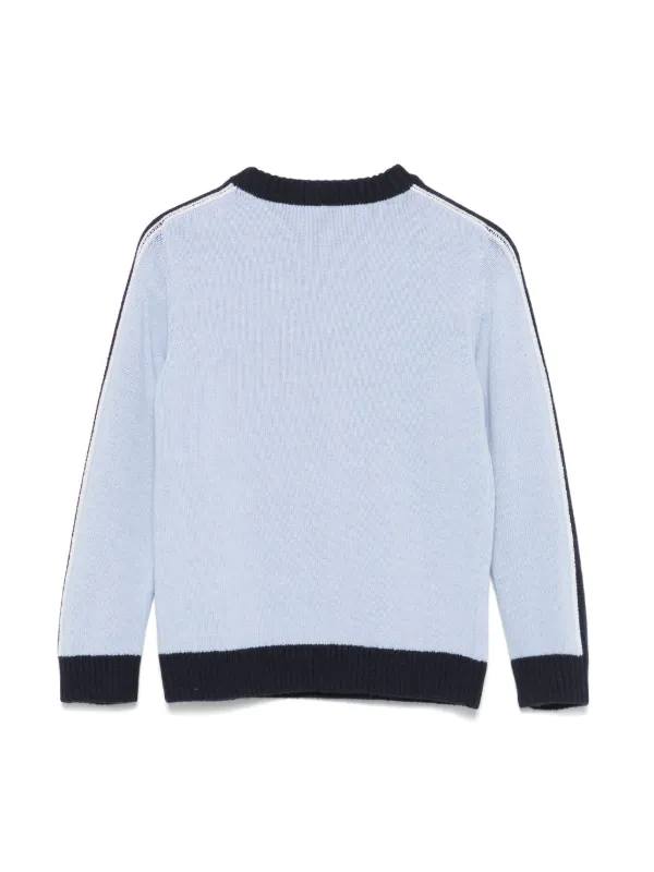 ETRO KIDS Pullover Aus Pegaso-Jacquard | Blau | FARFETCH DE