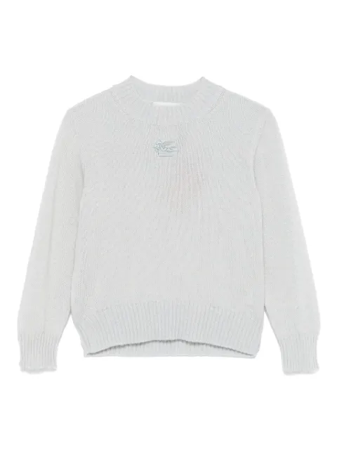 ETRO KIDS Pegaso-embroidered sweater