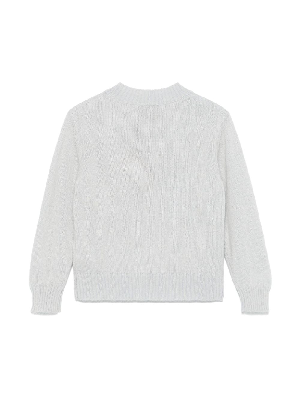 ETRO KIDS Pegaso-embroidered sweater - Blauw