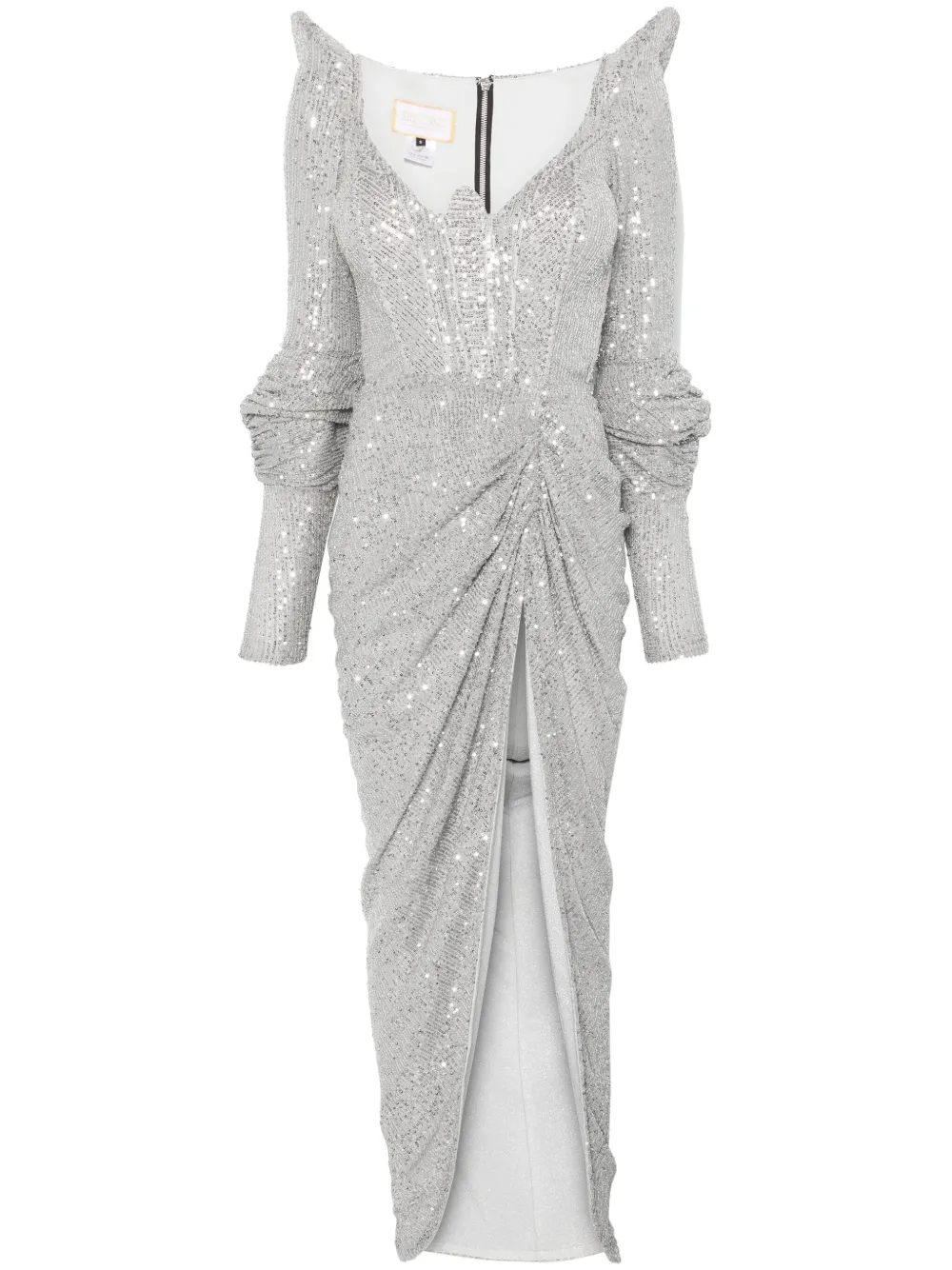 MITILIANE COUTURE sequinned gown | Grey | Image 1