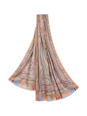 スカーフ ETRO Woman Scarf Beige 1D0679105 8000 Etro Scarves & Accessories at Neiman Marcus