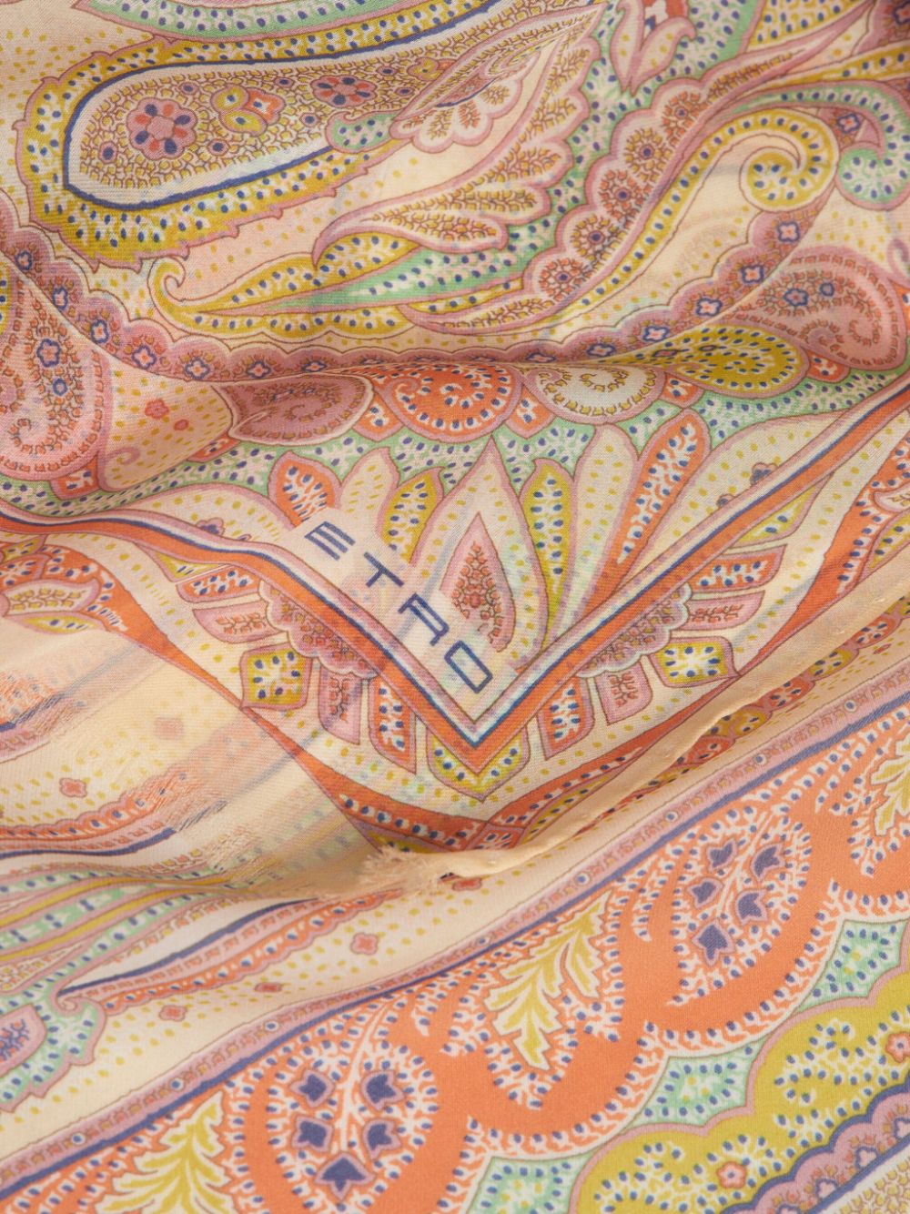 ETRO printed silk scarf Women