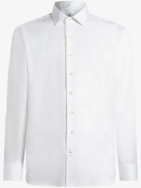 ETRO paisley-jacquard shirt