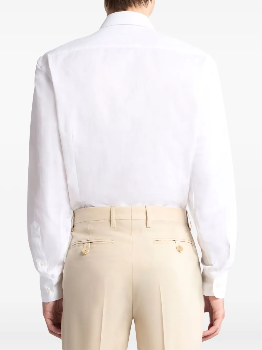 ETRO Overhemd met paisley-jacquard Wit
