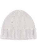 Giuliano Galiano wool beanie hat - Neutrals