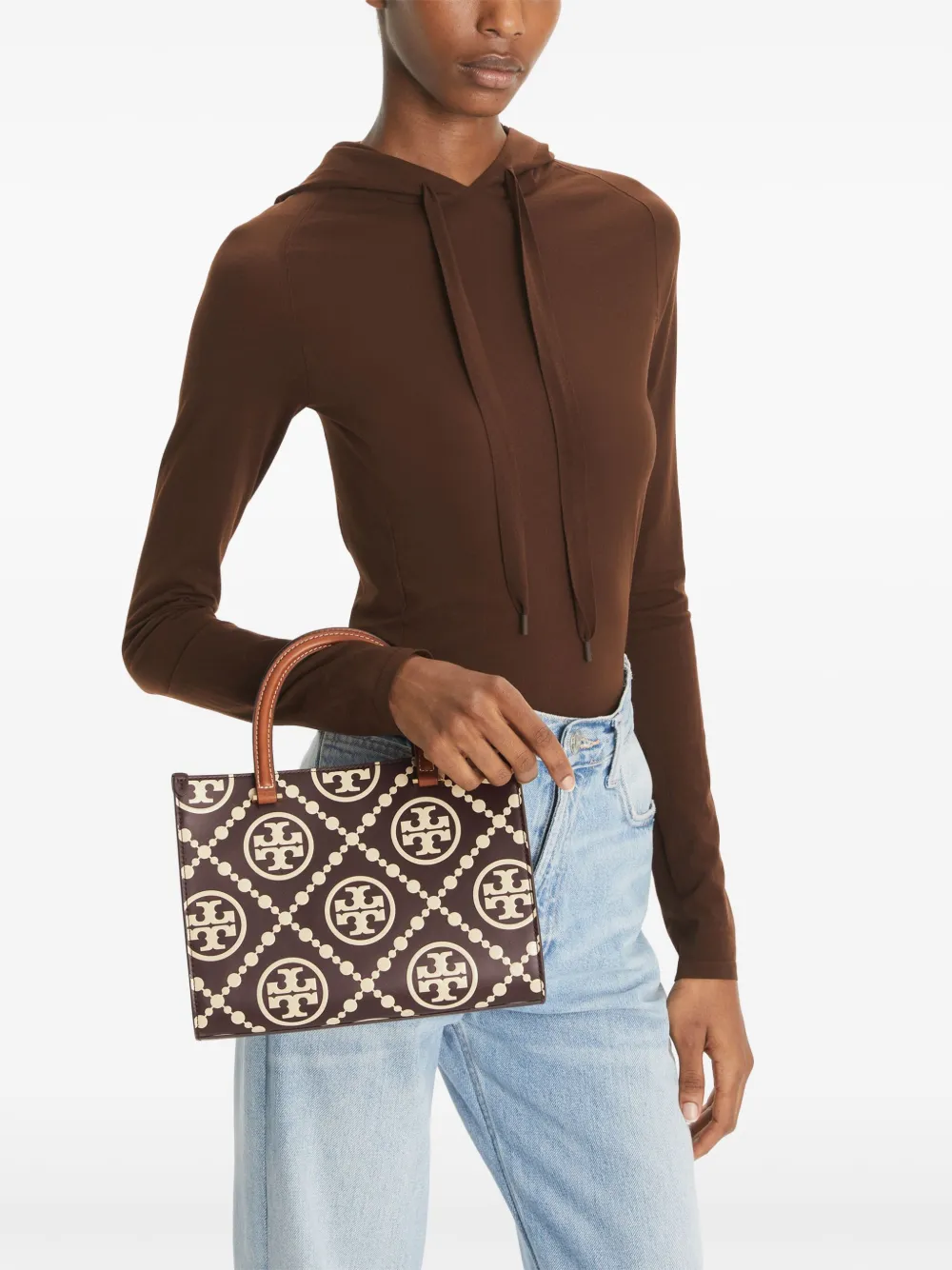 Affordable Tory Burch T Monogram Square tote bag Women