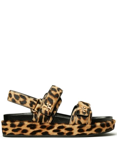 Tory Burch Kira leopard sandals