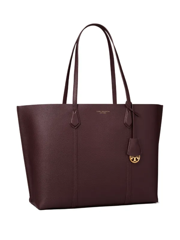 トートバッグ Tory Burch Perry Shopper Bag - Tory Burch - Cotton - Brown Tory Burch Perry Tote Bag | Red | FARFETCH