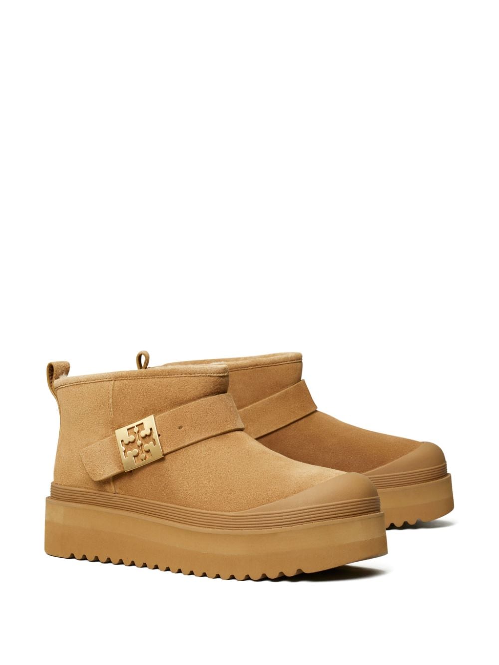 Tory Burch Mellow platform boots Neutrals