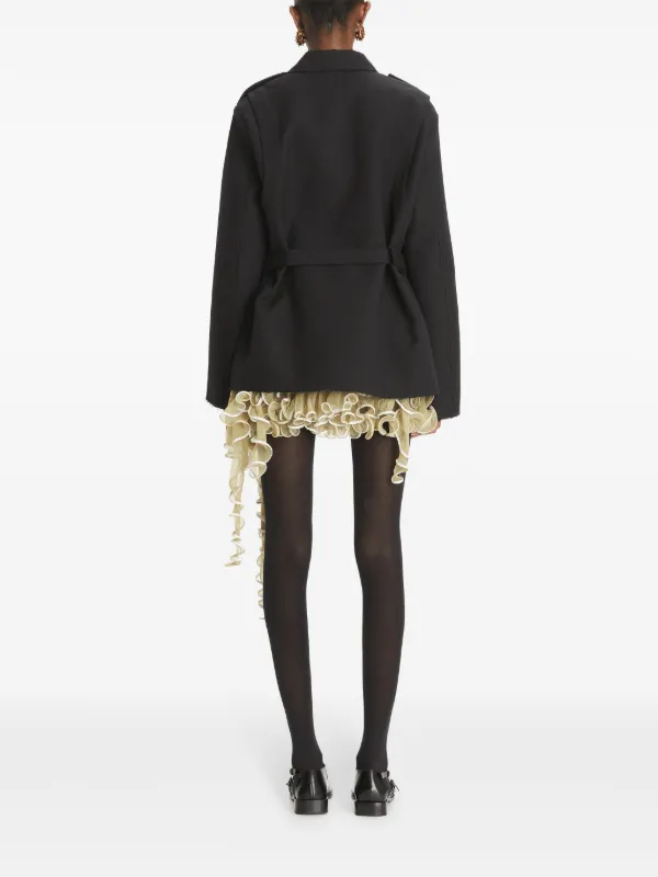 Tory Burch Veste à Fermeture Zippée Noir FARFETCH TN