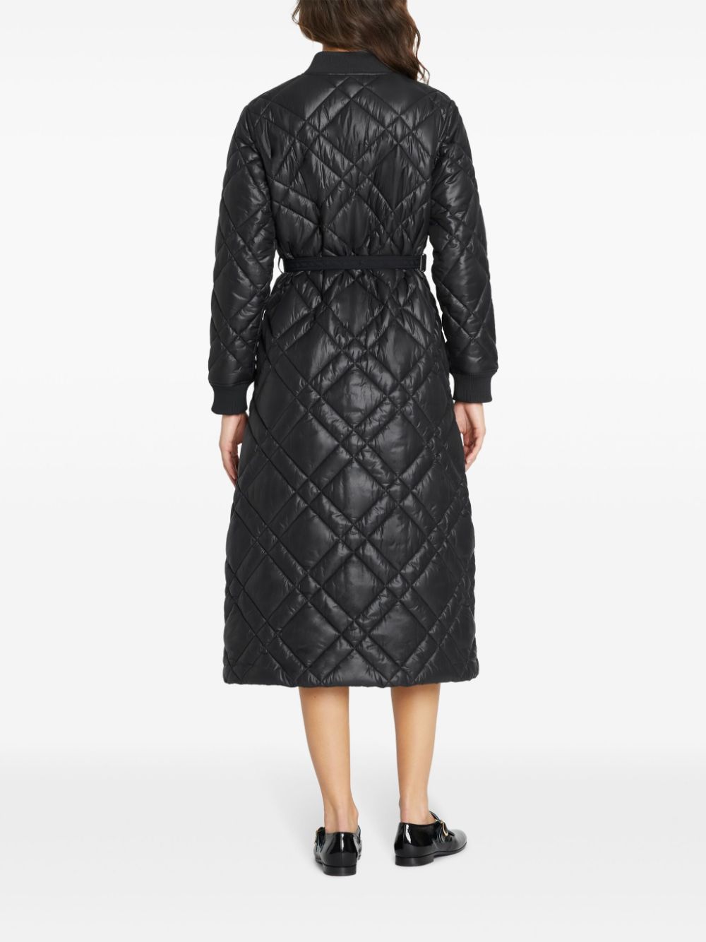 Shop Tory Burch Loriner Coat In Black