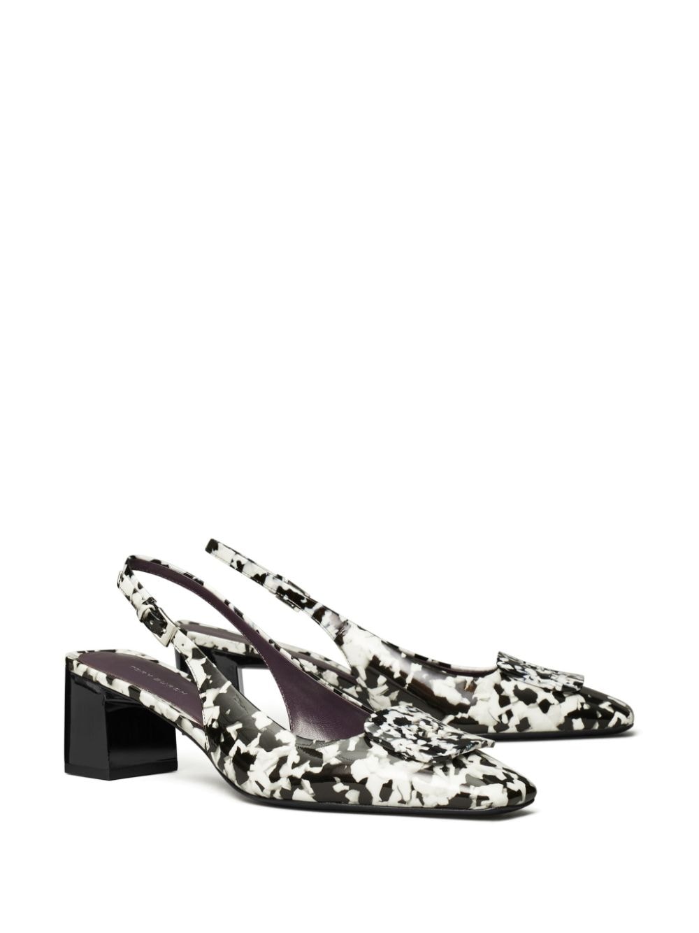 Tory Burch 55mm Georgia slingback pumps - Zwart