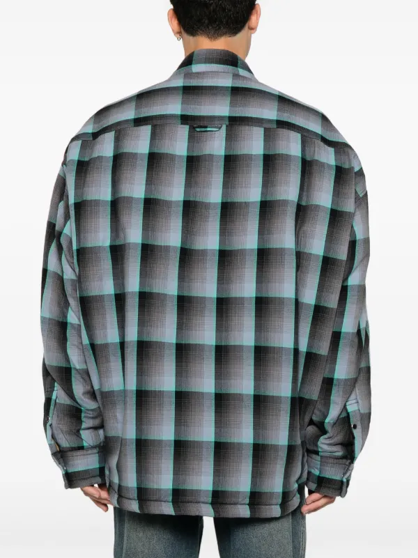 Maison MIHARA YASUHIRO Checked Jacket | Blue | FARFETCH Maison MIHARA YASUHIRO Checked Jacket | Blue | FARFETCH