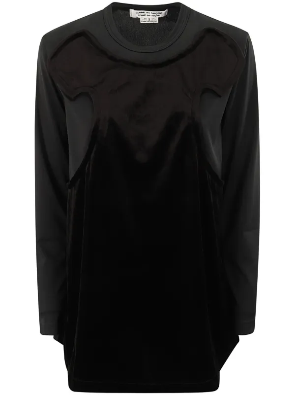 Comme Des Garçons Comme Des Garçons x Poly Velveteen Top Comme Des Garçons Comme Des Garçons x Poly Velveteen Top