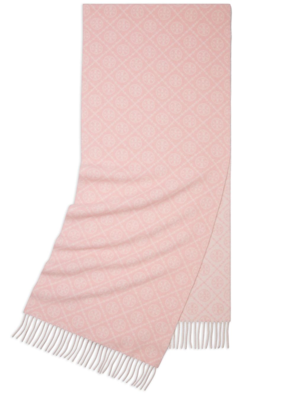 Tory Burch T Monogram scarf - Pink