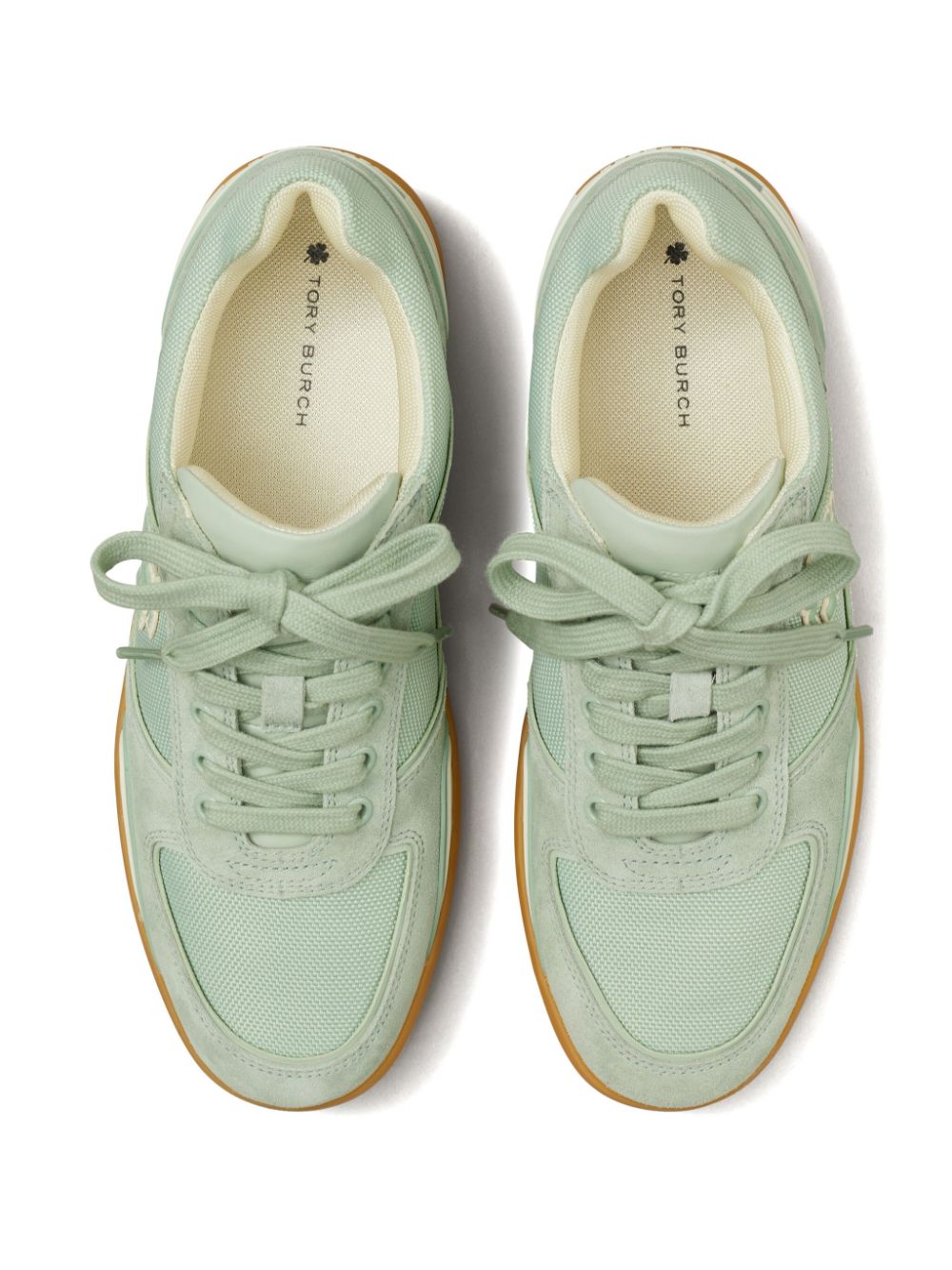 Tory Burch Clover Court sneakers Groen