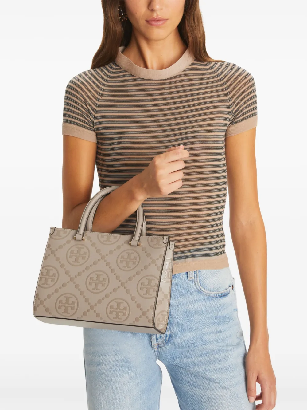 Affordable Tory Burch t-monogram tote bag Women