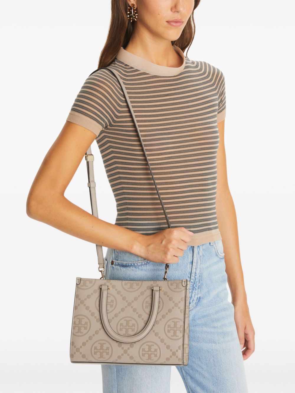 Tory Burch T-Monogram shopper - Beige