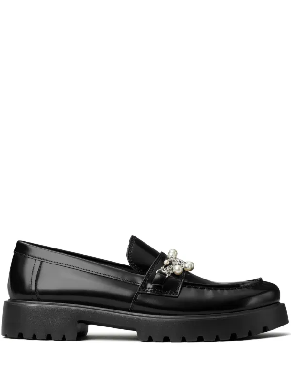Tory Burch ブラックローファー トリーバーチ TORY BURCH TORY BURCH ローファー 150907 レザー