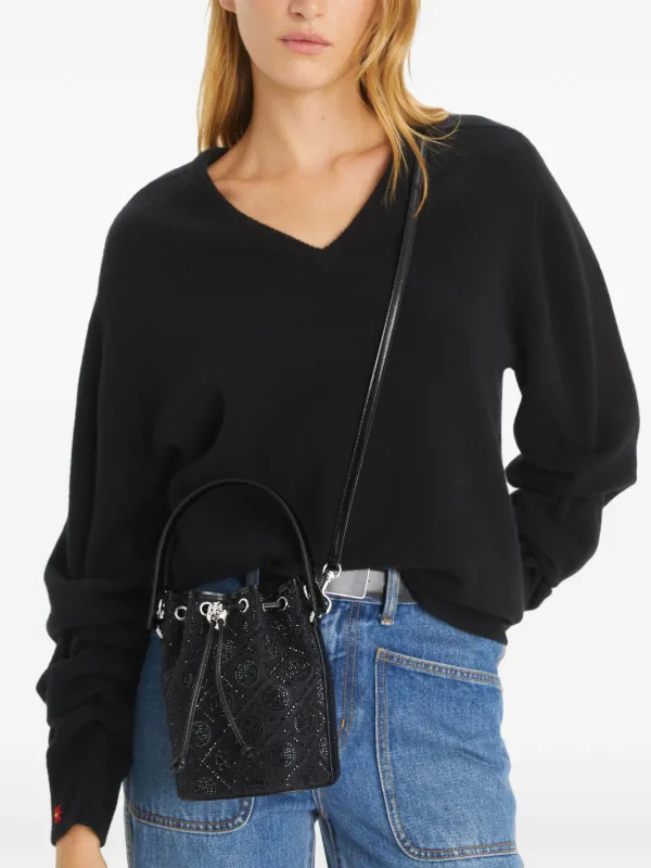 Tory burch mini bucket bag sale