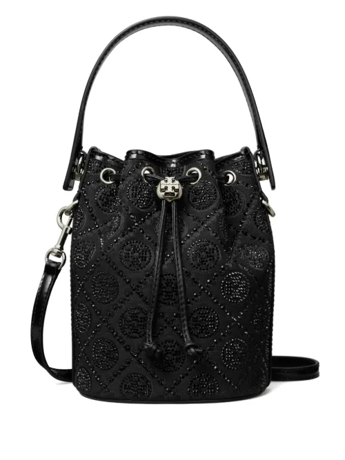 Mini sac seau T Monogram - Tory Burch - Modalova