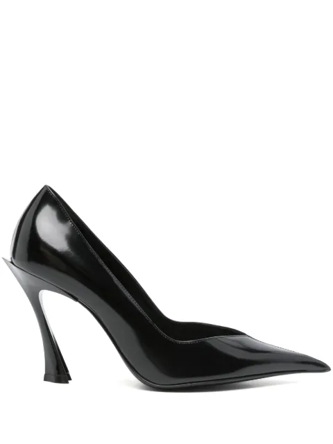 Mugler 95mm Fang pumps