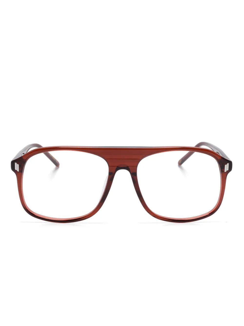 Lesca lunettes de vue Club | marron | Image 1