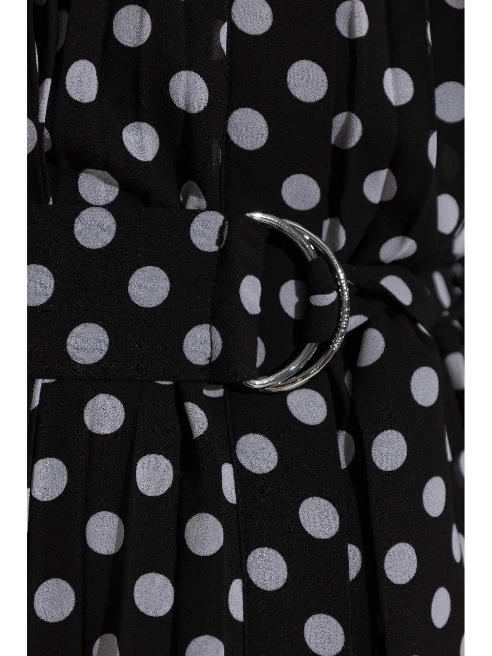 Michael Kors Midi-jurk met stippen Zwart