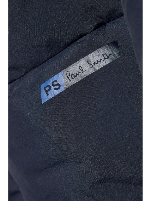 PS Paul Smith Hooded Padded Jacket | Blue | FARFETCH BN