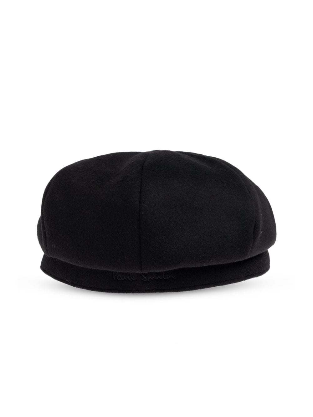 Shop Paul Smith Wool Cap In Black