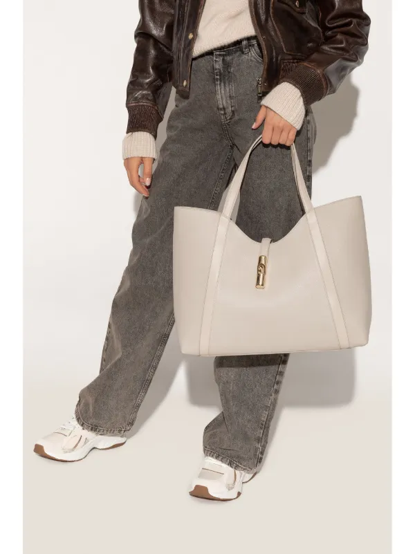 Furla Large Furla Goccia Tote Bag | Neutrals | FARFETCH