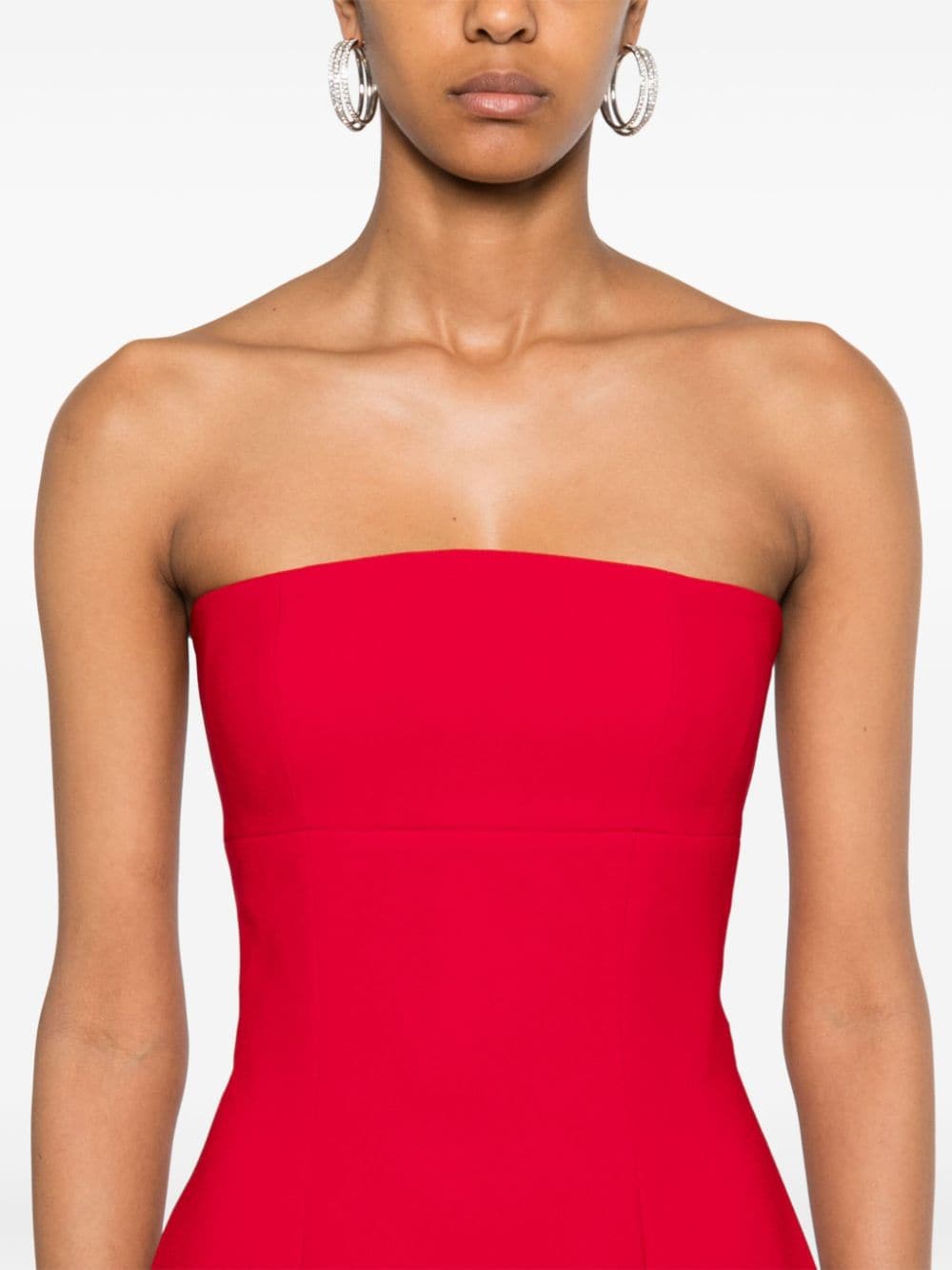 Shop Monot Zoey Gown In Red