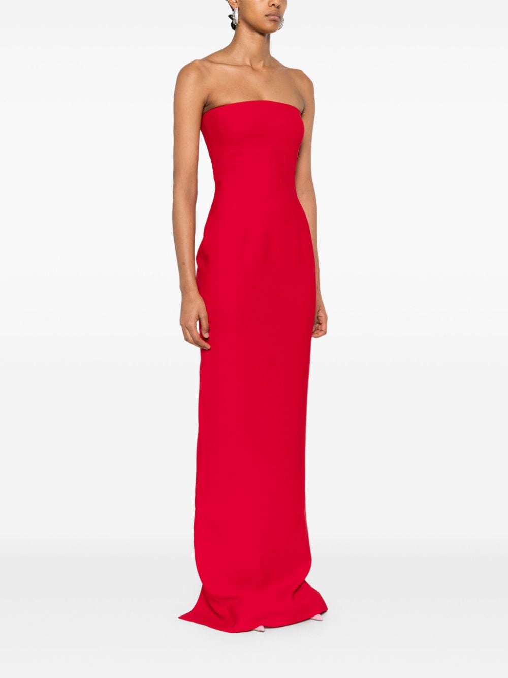 Shop Monot Zoey Gown In Red