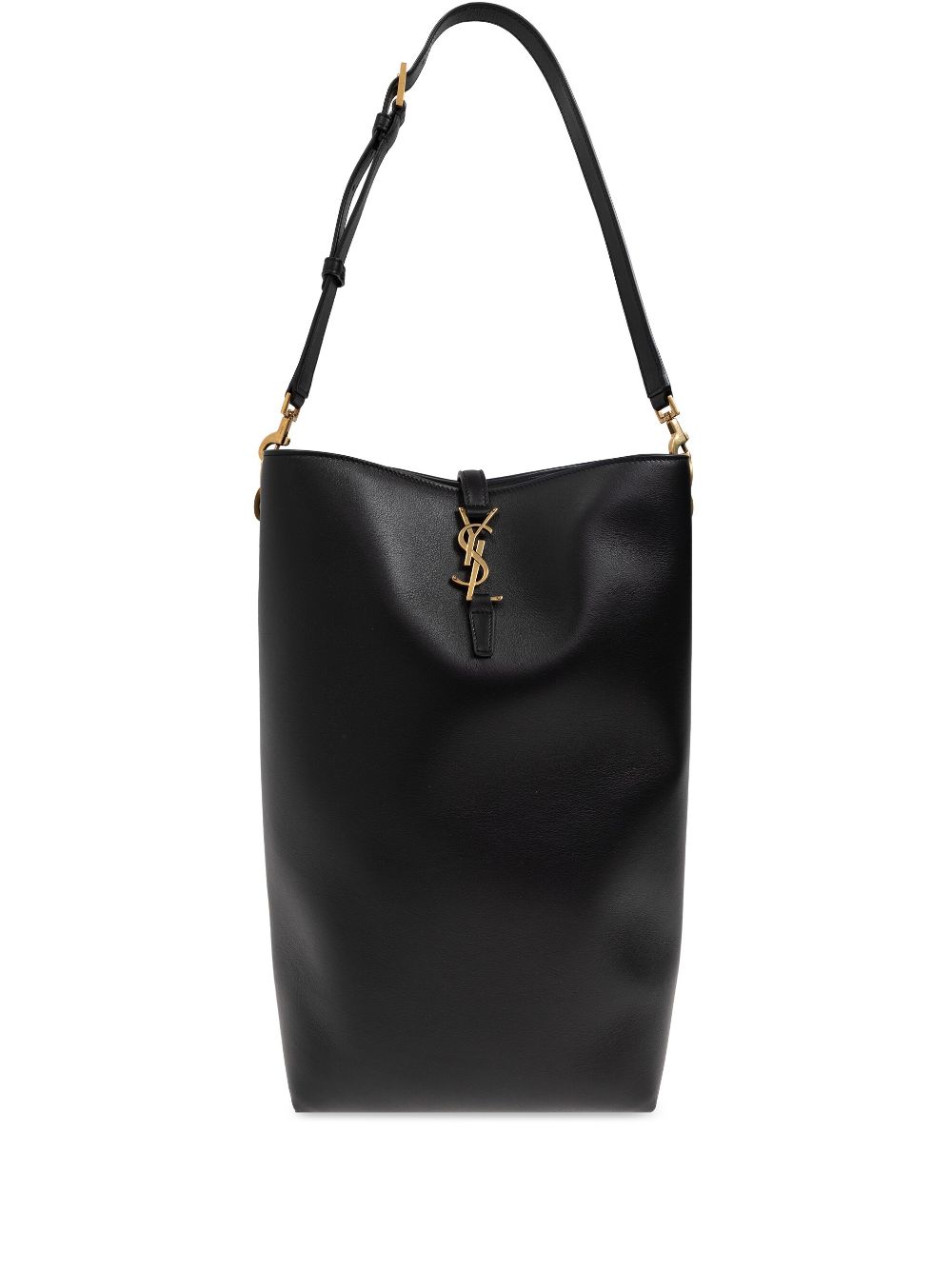 Shop Saint Laurent Le 37 Tote Bag In 黑色